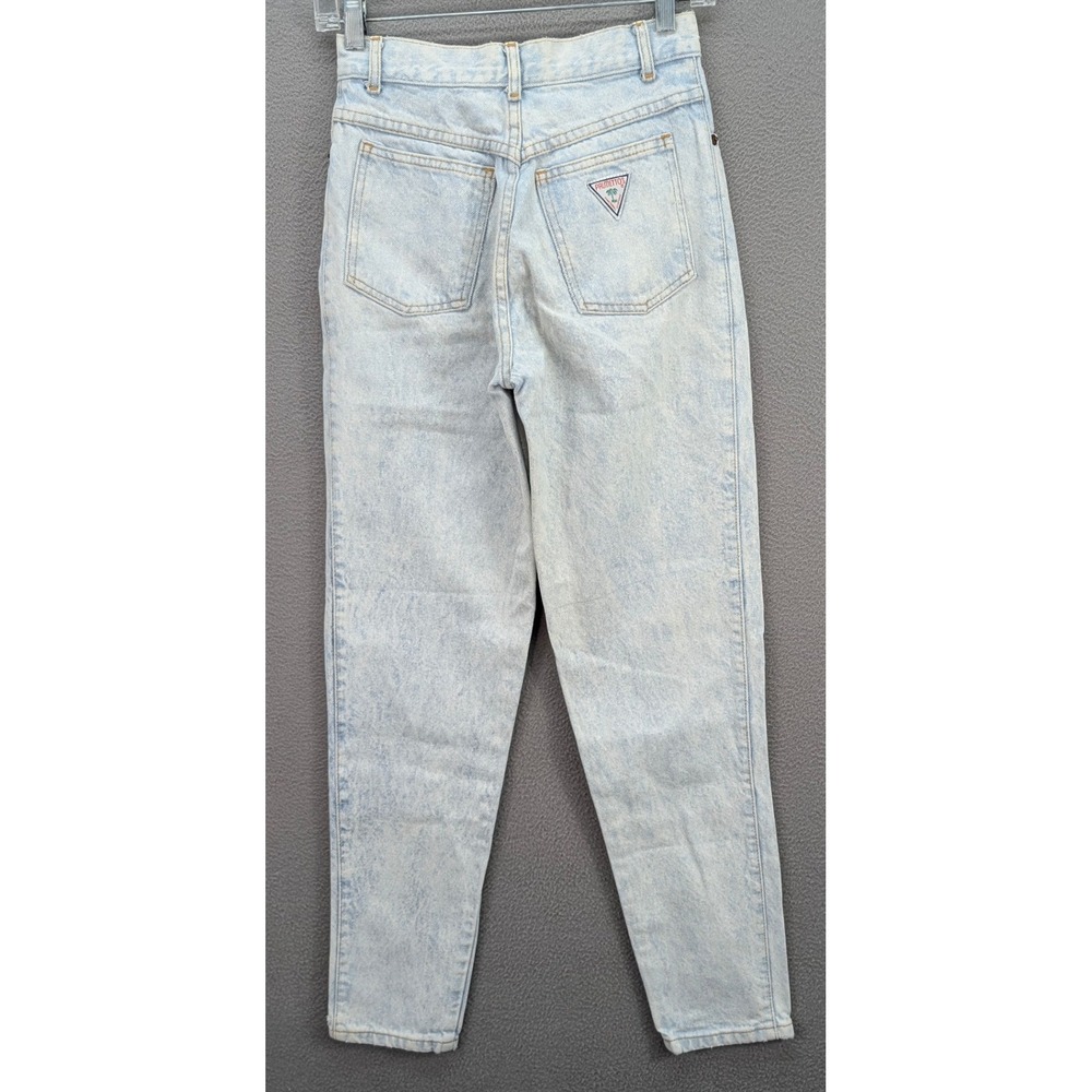 Vintage Palmettos High Waist Mom Jeans Light Wash Denim Size 5 Women's Cotton - Picture 3 of 14